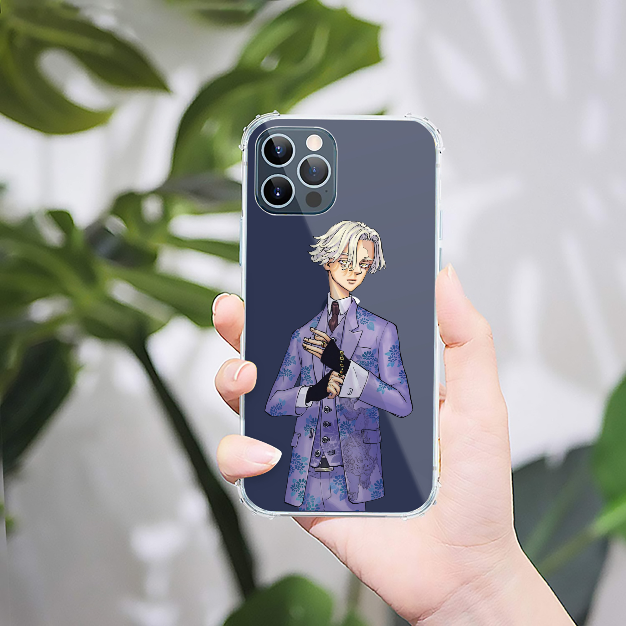 （画像用） 東京リベンジャーズ Tokyo Revengers 【iPhone 12シリーズ対応】透明スマホケース（クリアソフトケース）